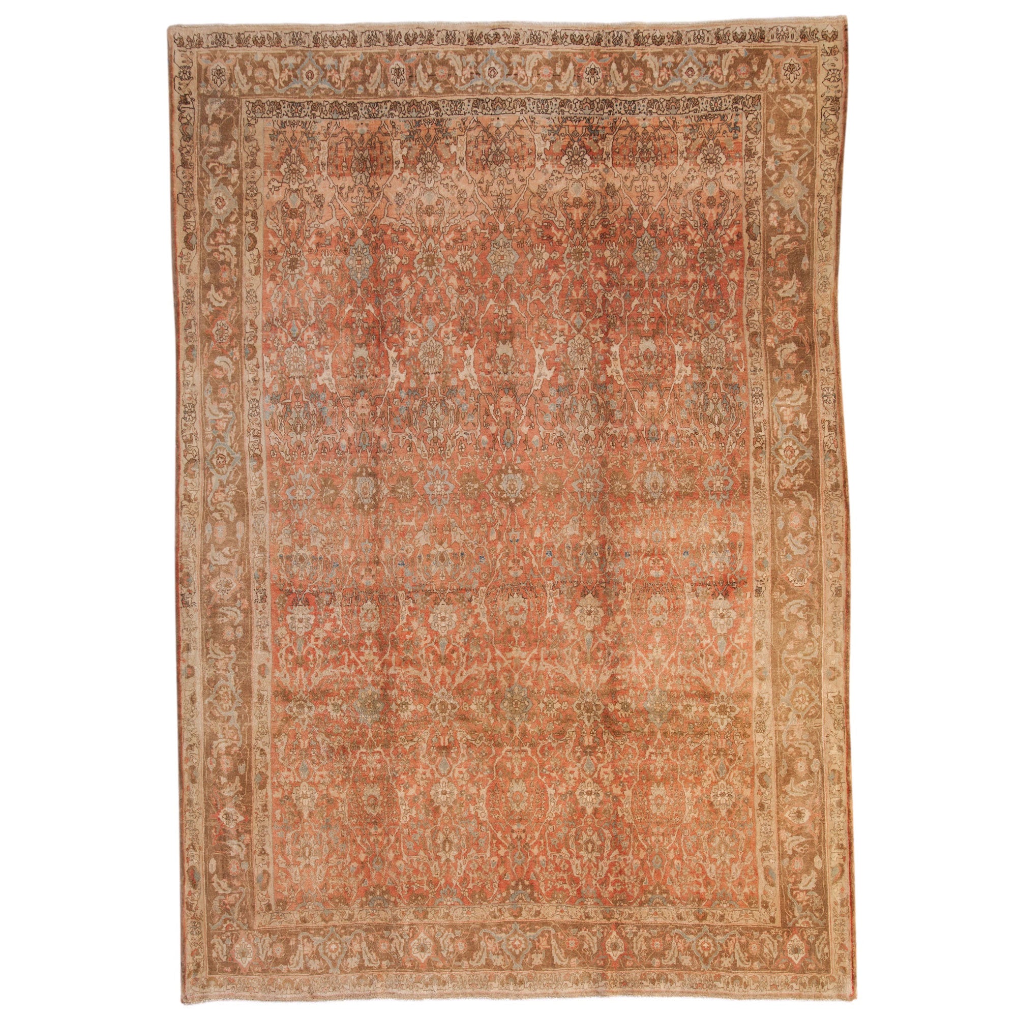 Vintage Persian Bijar Carpet — 1950s | 7'7" x 10'9"