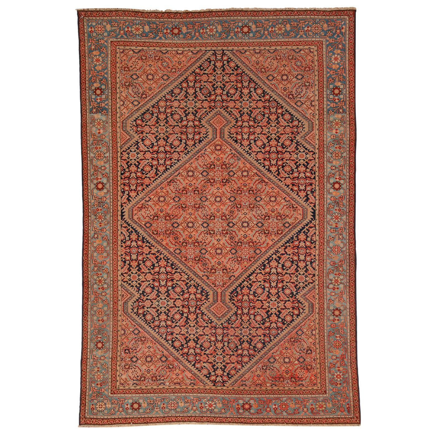 Antique Persian Fine Malayer Rug — 1920s | 4'3" × 6'5"