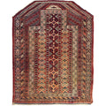 Antique Turkmen Prayer Rug (Namazlyk) — 1890s | 4' x 5'2"