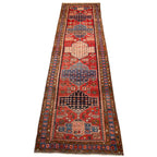 Vintage Persian Bakhtiari Rug Runner — 1950s | 3'6" x 12'5"