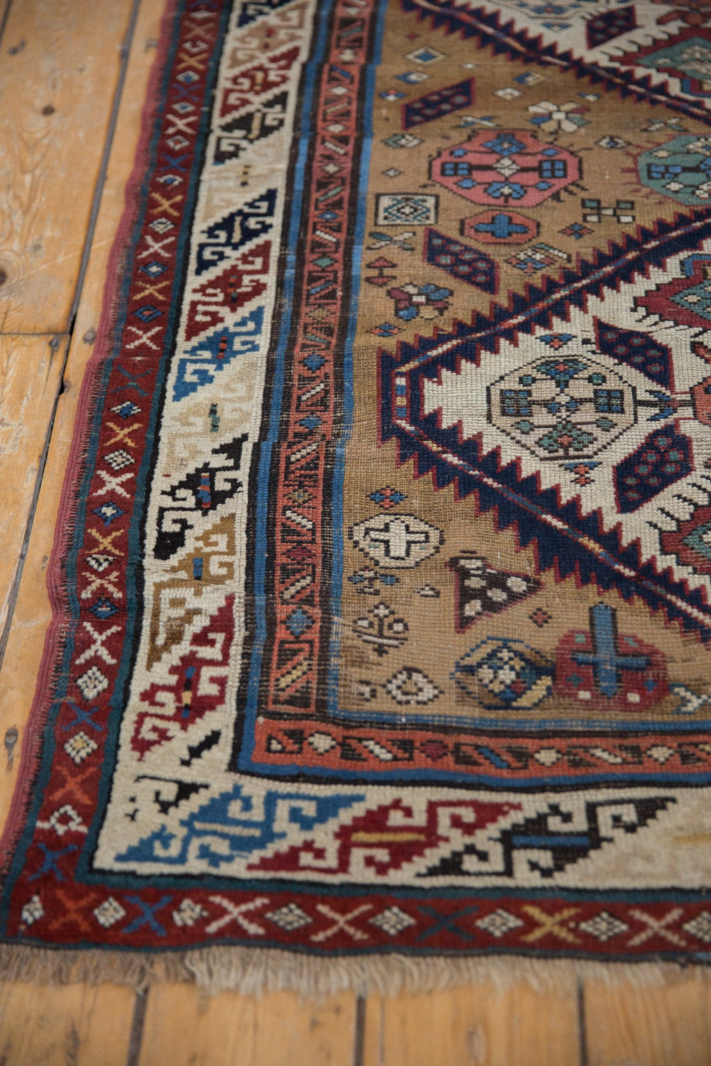 Antique Caucasian Rug Runner — 1910s | 3'7" x 11'5"