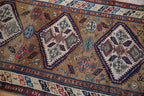 Antique Caucasian Rug Runner — 1910s | 3'7" x 11'5"