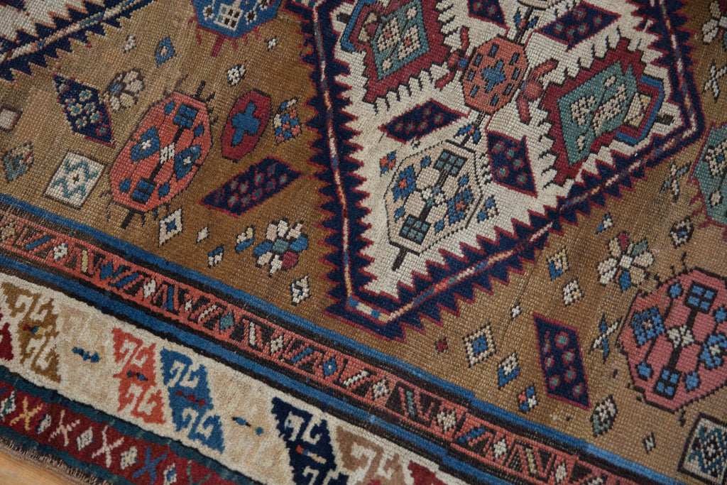 Antique Caucasian Rug Runner — 1910s | 3'7" x 11'5"