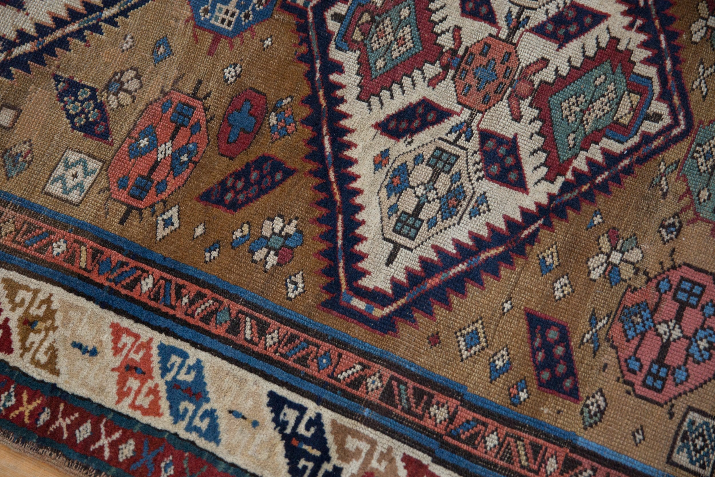 Antique Caucasian Rug Runner — 1910s | 3'7" x 11'5"