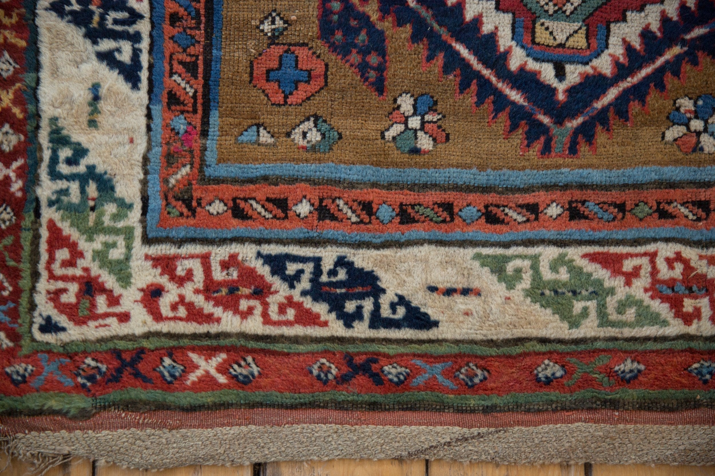 Antique Caucasian Rug Runner — 1910s | 3'7" x 11'5"