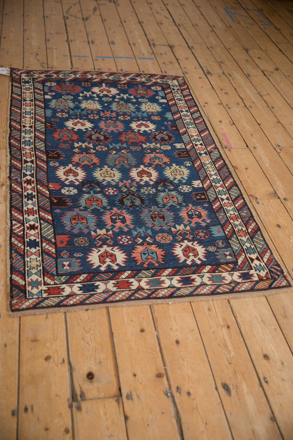 Antique Southern Kazak (Bordjalou) Rug — Circa 1895–1910 | 3'4" × 5'8"