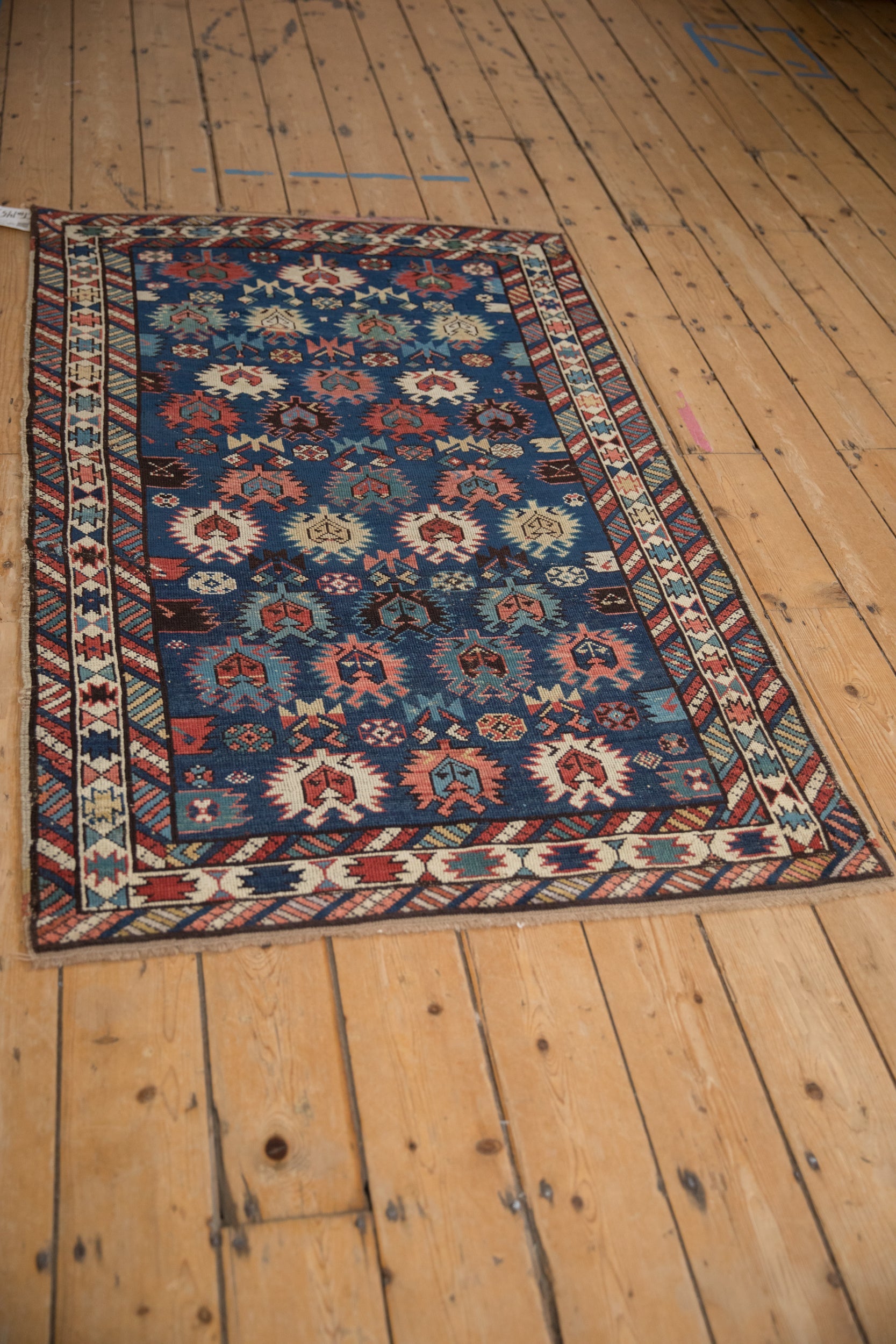 Antique Southern Kazak (Bordjalou) Rug — Circa 1895–1910 | 3'4" × 5'8"