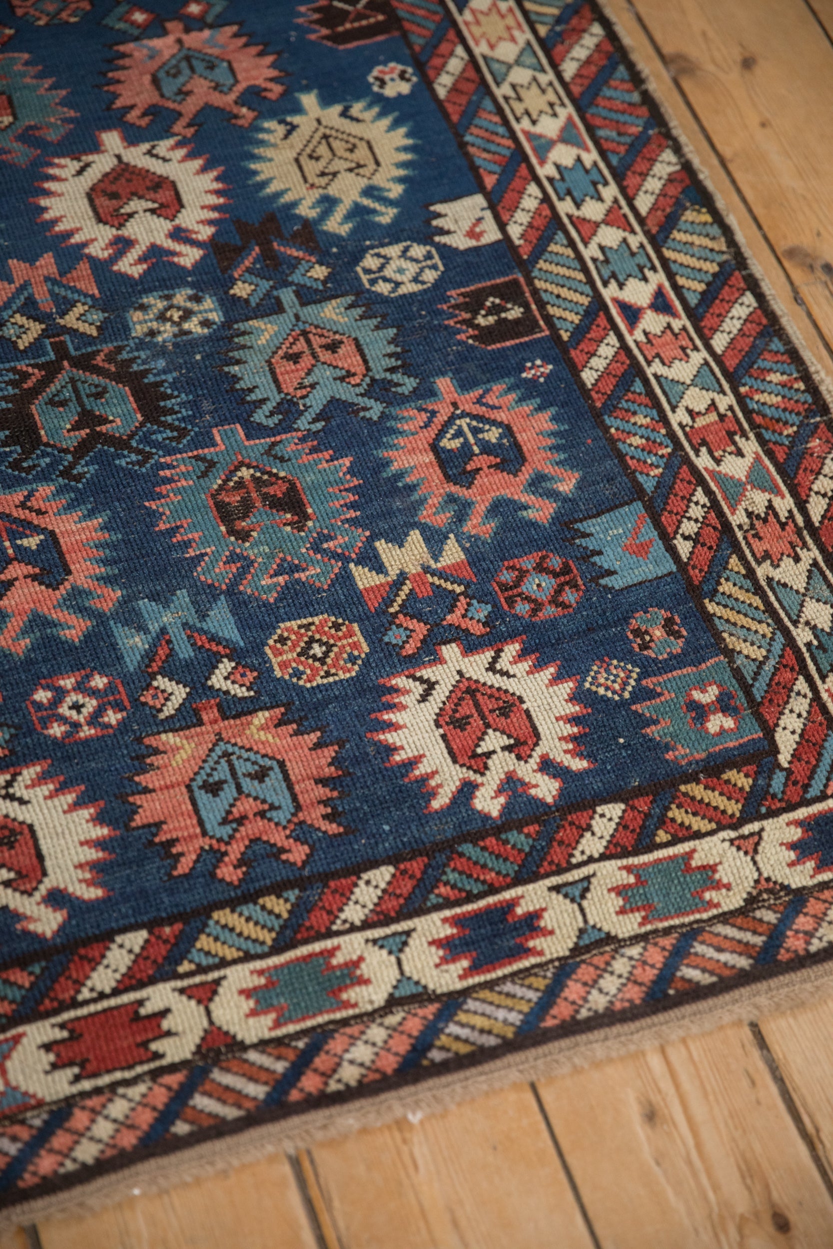 Antique Southern Kazak (Bordjalou) Rug — Circa 1895–1910 | 3'4" × 5'8"