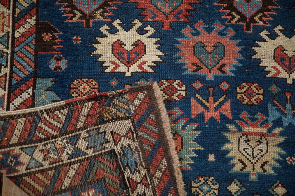 Antique Southern Kazak (Bordjalou) Rug — Circa 1895–1910 | 3'4" × 5'8"