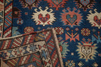 Antique Southern Kazak (Bordjalou) Rug — Circa 1895–1910 | 3'4" × 5'8"