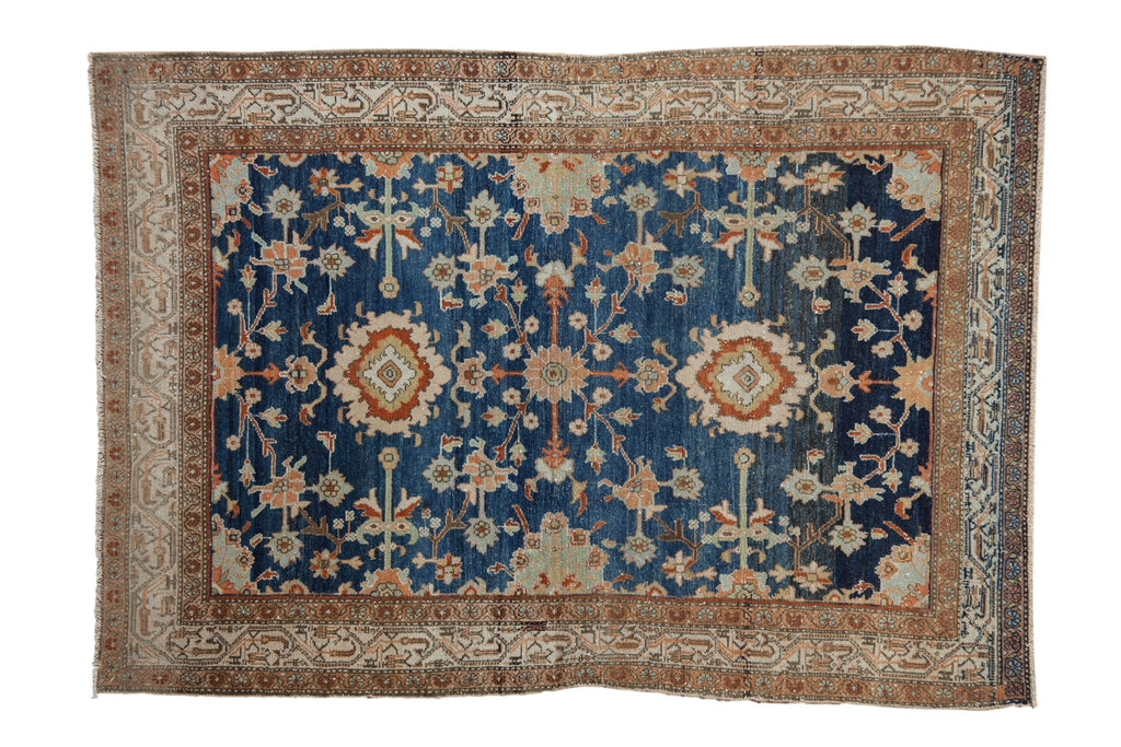 Vintage Persian Hamadan Area Rug — 1930s | 4'6" × 6'6"