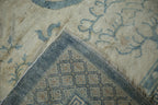 Antique Chinese Peking Square Carpet — 1920s | 5'11" × 6'1"