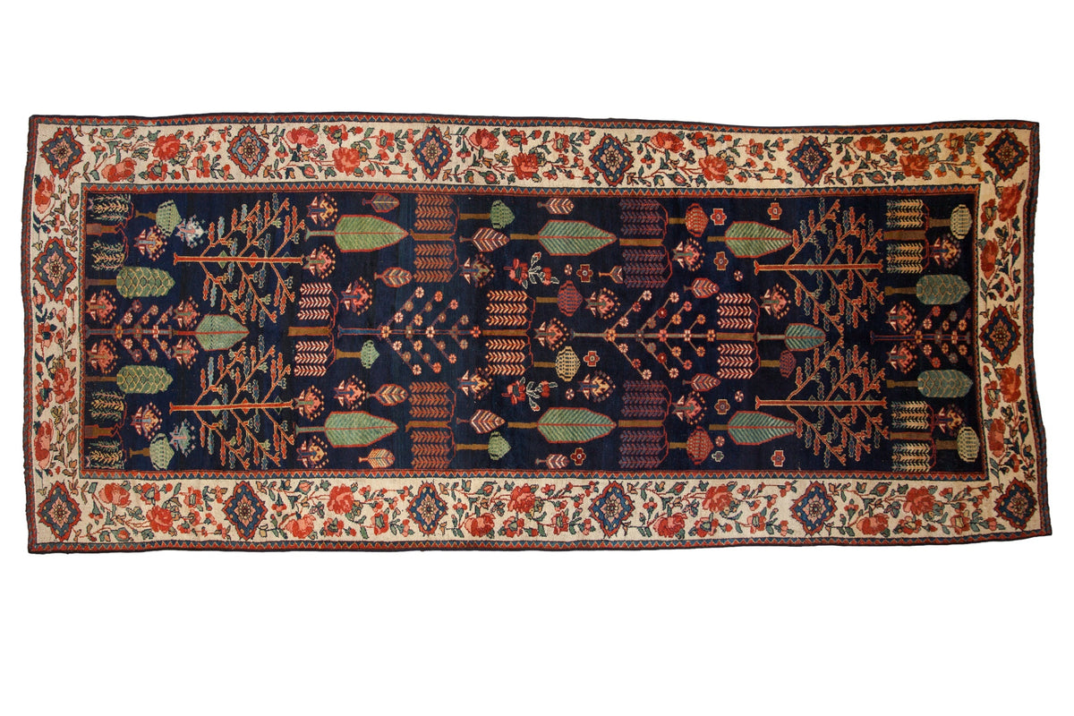 Vintage Persian Bakhtiari Rug Runner — 1930s | 5'6" x 12'10"