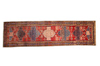 Vintage Persian Bakhtiari Rug Runner — 1950s | 3'6" x 12'5"