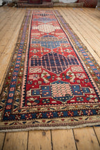 Vintage Persian Bakhtiari Rug Runner — 1950s | 3'6" x 12'5"
