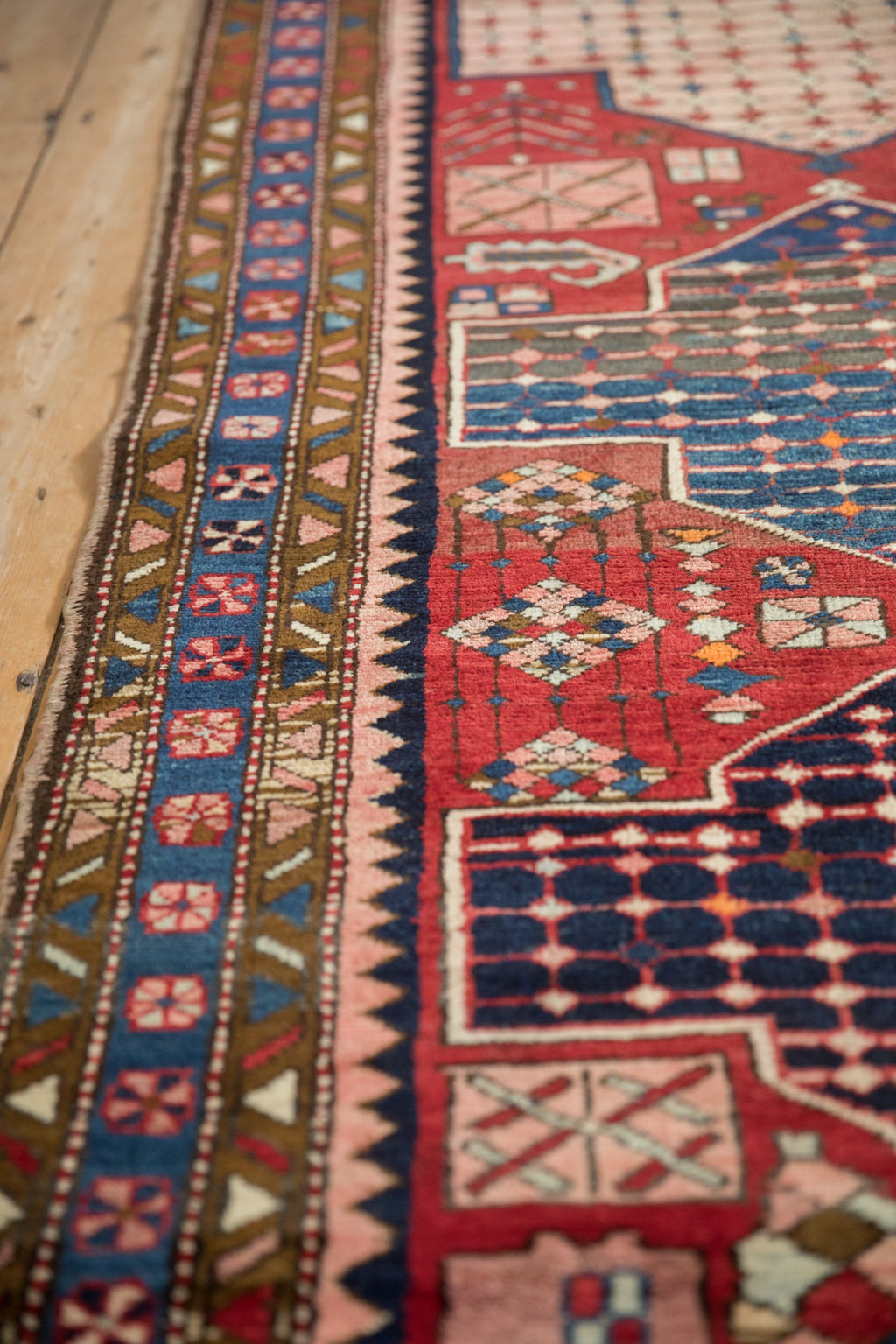 Vintage Persian Bakhtiari Rug Runner — 1950s | 3'6" x 12'5"