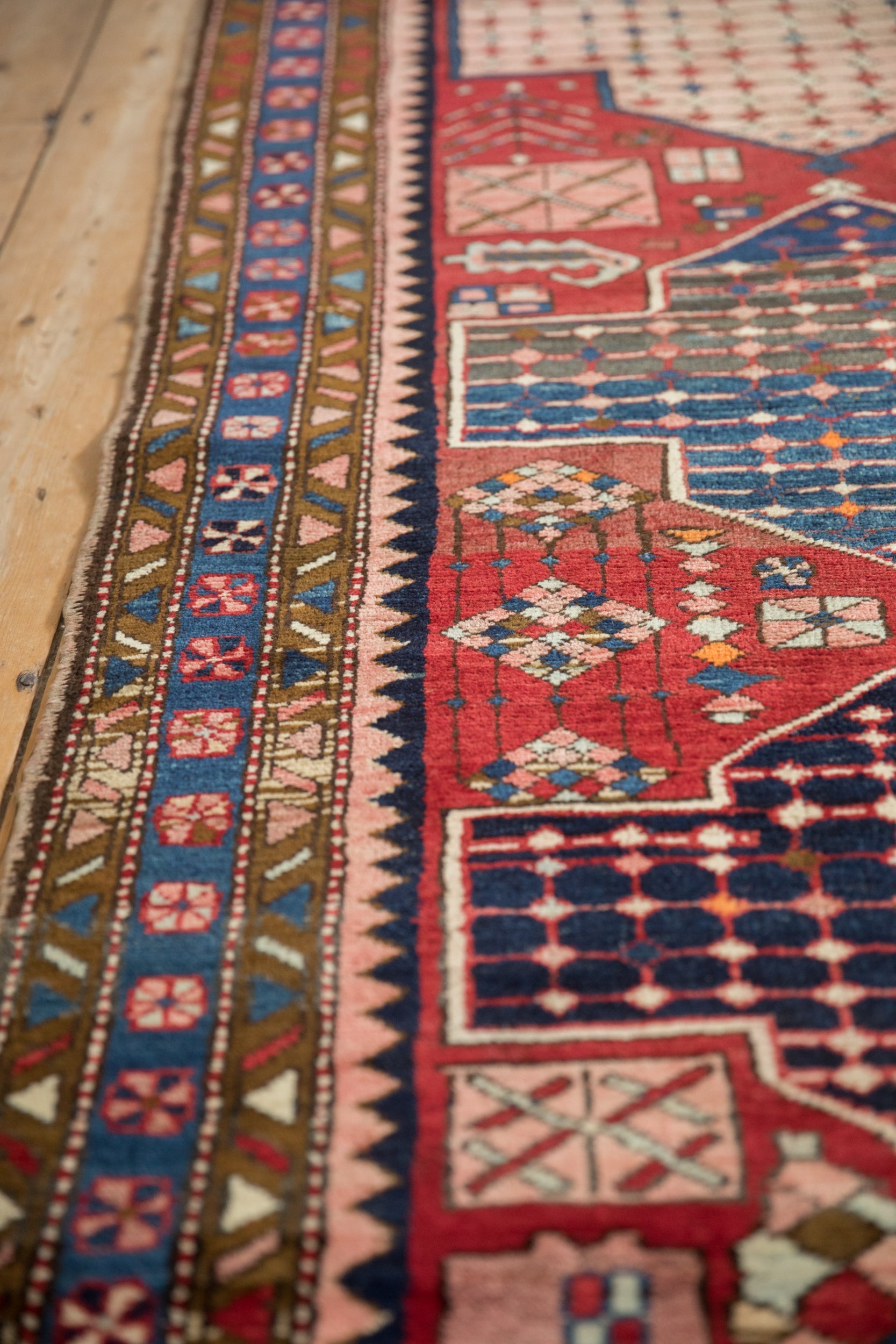 Vintage Persian Bakhtiari Rug Runner — 1950s | 3'6" x 12'5"