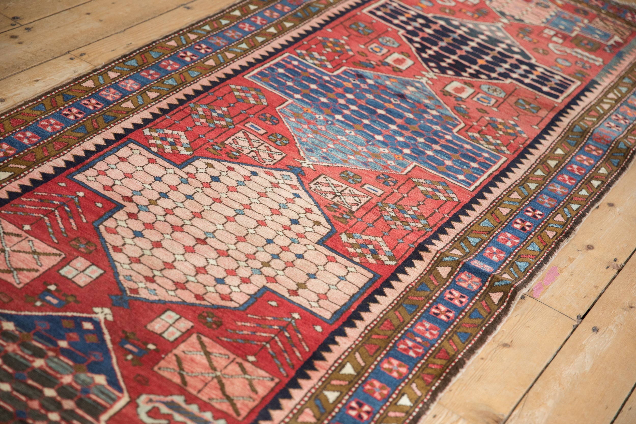 Vintage Persian Bakhtiari Rug Runner — 1950s | 3'6" x 12'5"