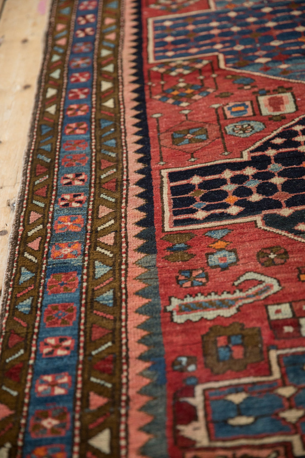 Vintage Persian Bakhtiari Rug Runner — 1950s | 3'6" x 12'5"