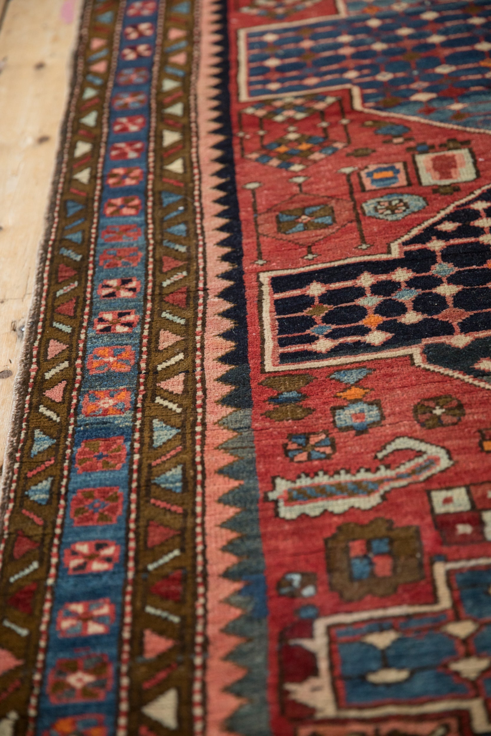 Vintage Persian Bakhtiari Rug Runner — 1950s | 3'6" x 12'5"