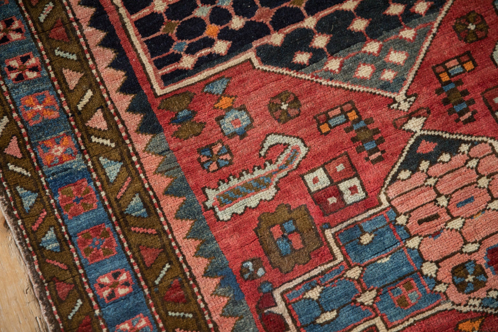 Vintage Persian Bakhtiari Rug Runner — 1950s | 3'6" x 12'5"