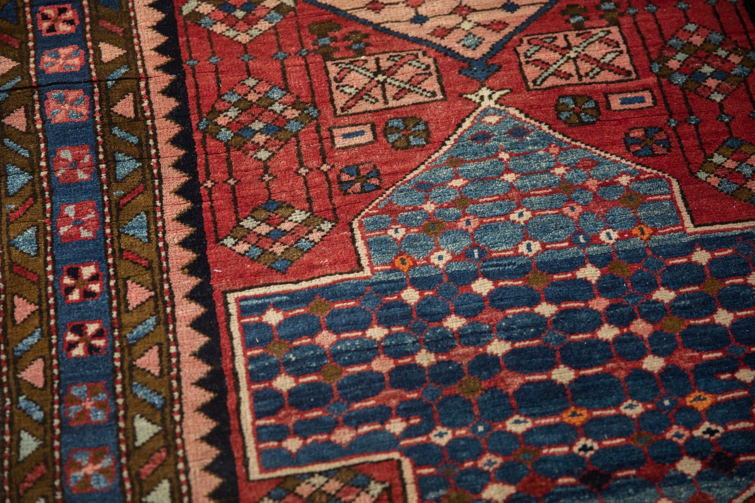 Vintage Persian Bakhtiari Rug Runner — 1950s | 3'6" x 12'5"