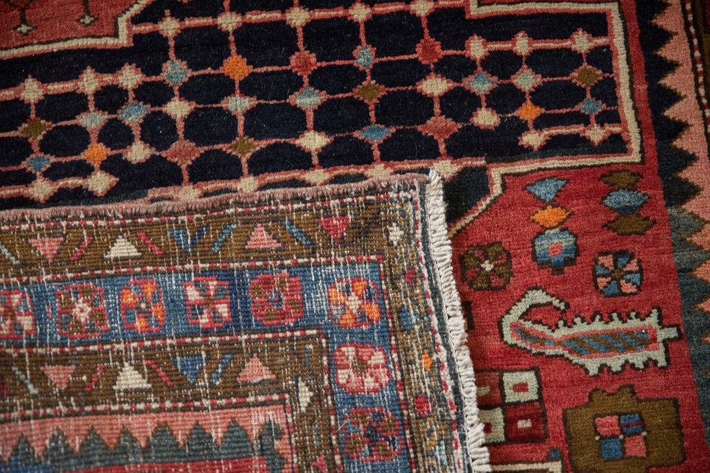 Vintage Persian Bakhtiari Rug Runner — 1950s | 3'6" x 12'5"