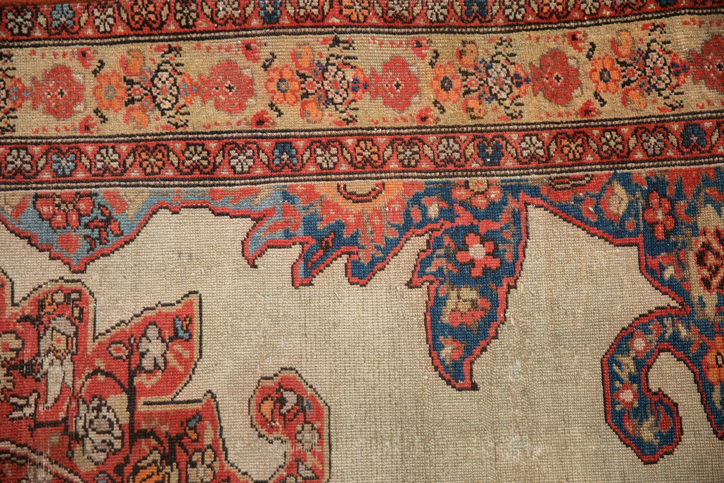 Antique Persian Malayer Area Rug — 1920s | 4' × 6'
