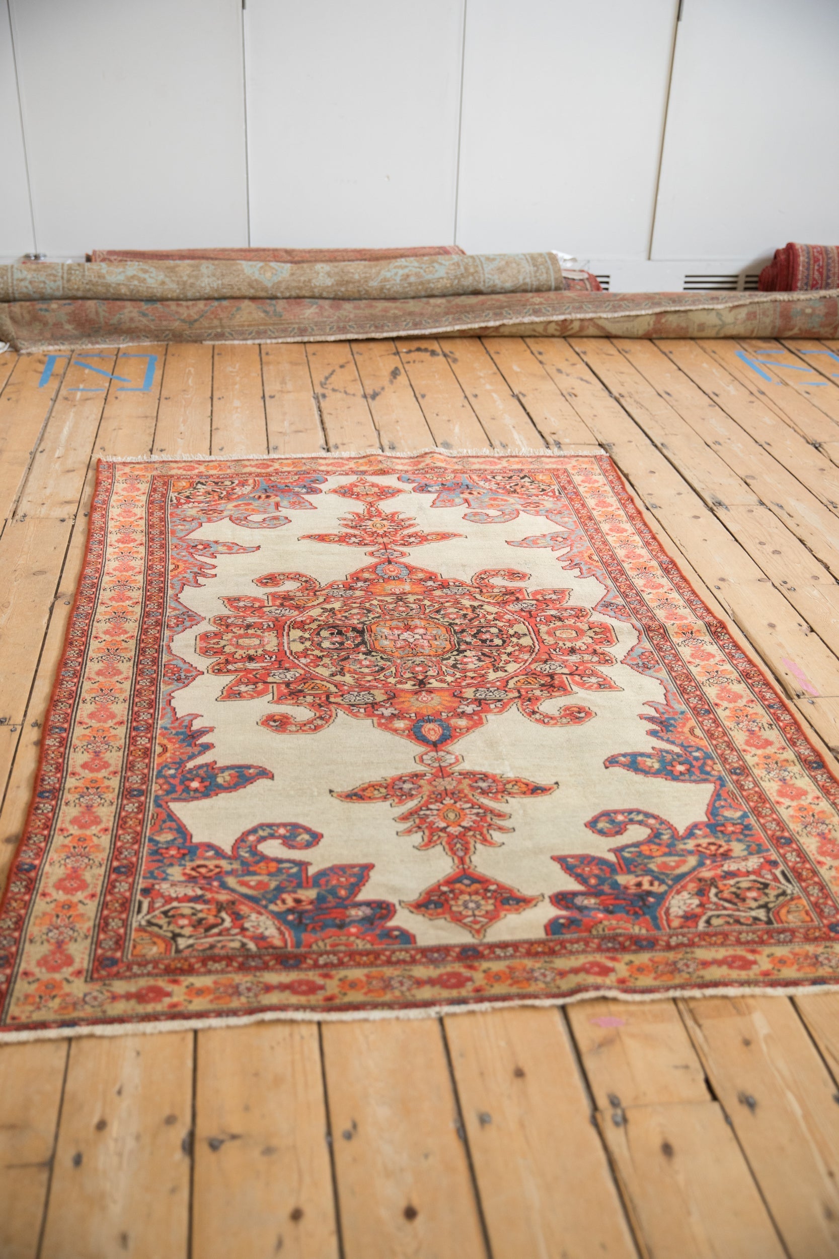 Antique Persian Malayer Area Rug — 1920s | 4' × 6'
