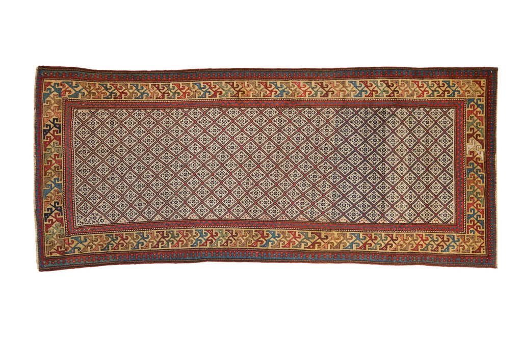 Antique Caucasian Rug Runner — Circa 1860 | 4' x 8'11"
