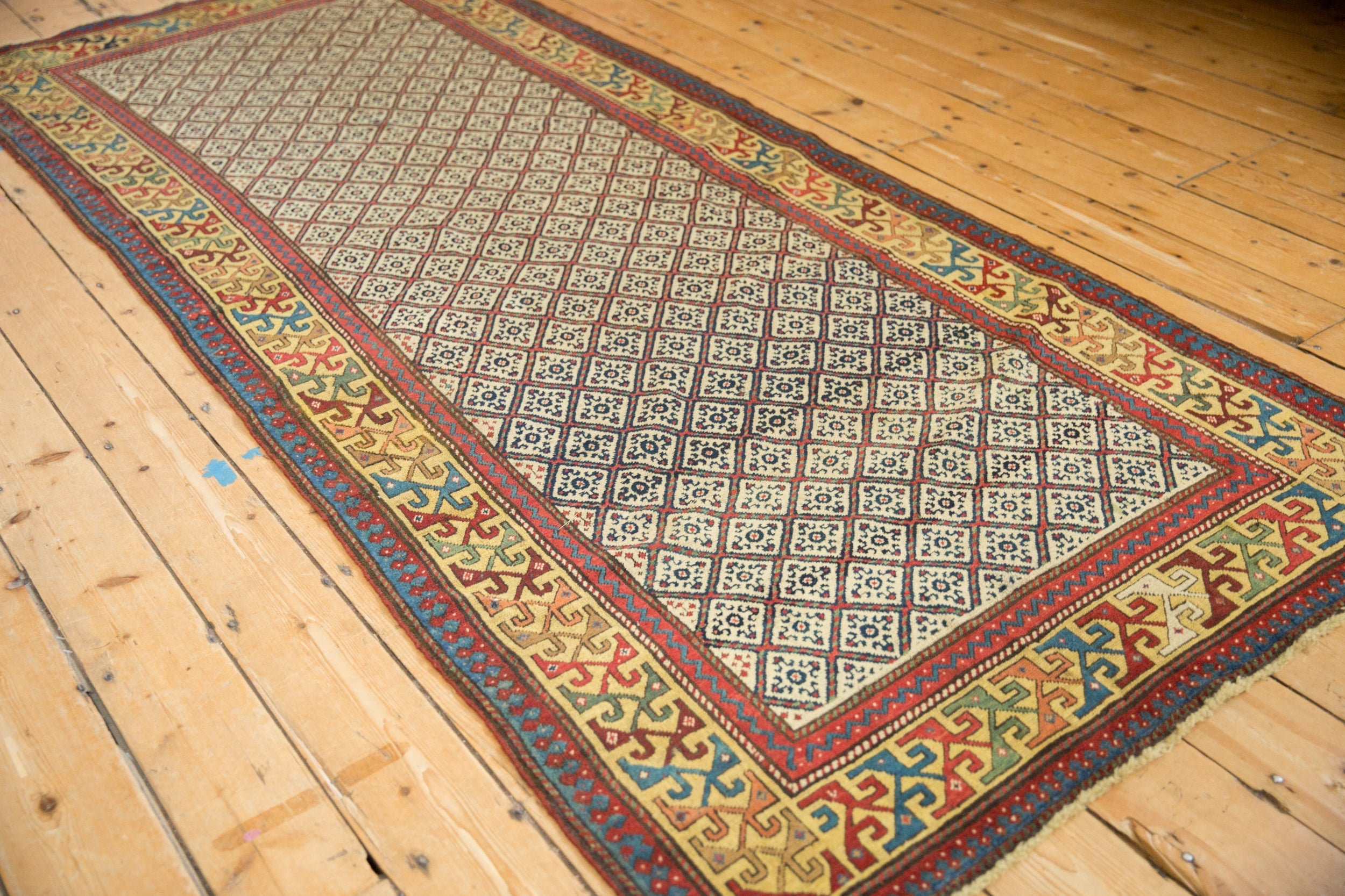 Antique Caucasian Rug Runner — Circa 1860 | 4' x 8'11"