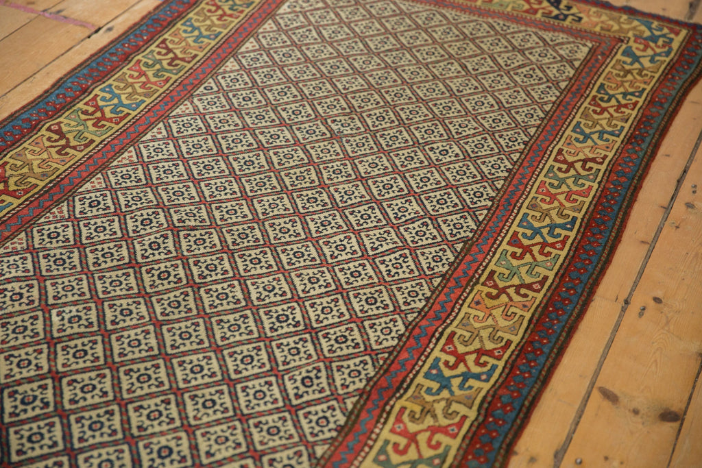 Antique Caucasian Rug Runner — Circa 1860 | 4' x 8'11"