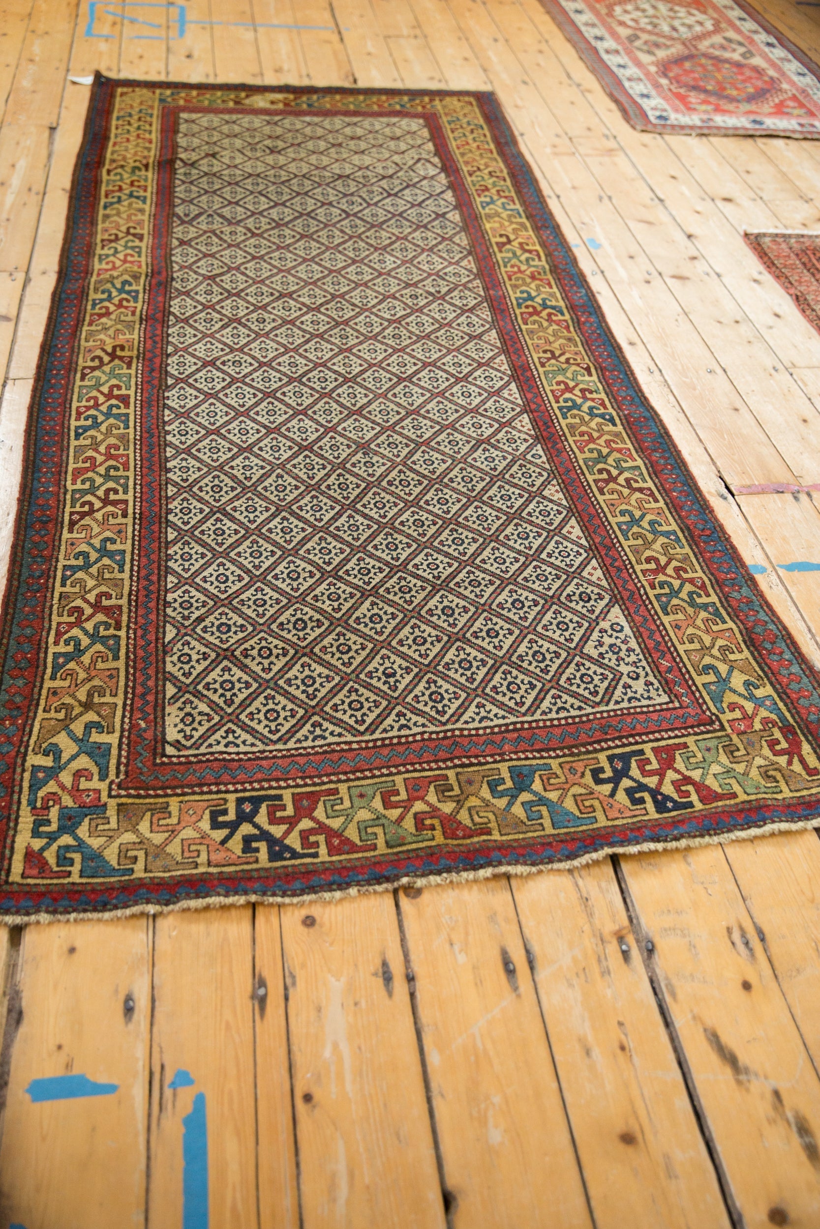 Antique Caucasian Rug Runner — Circa 1860 | 4' x 8'11"