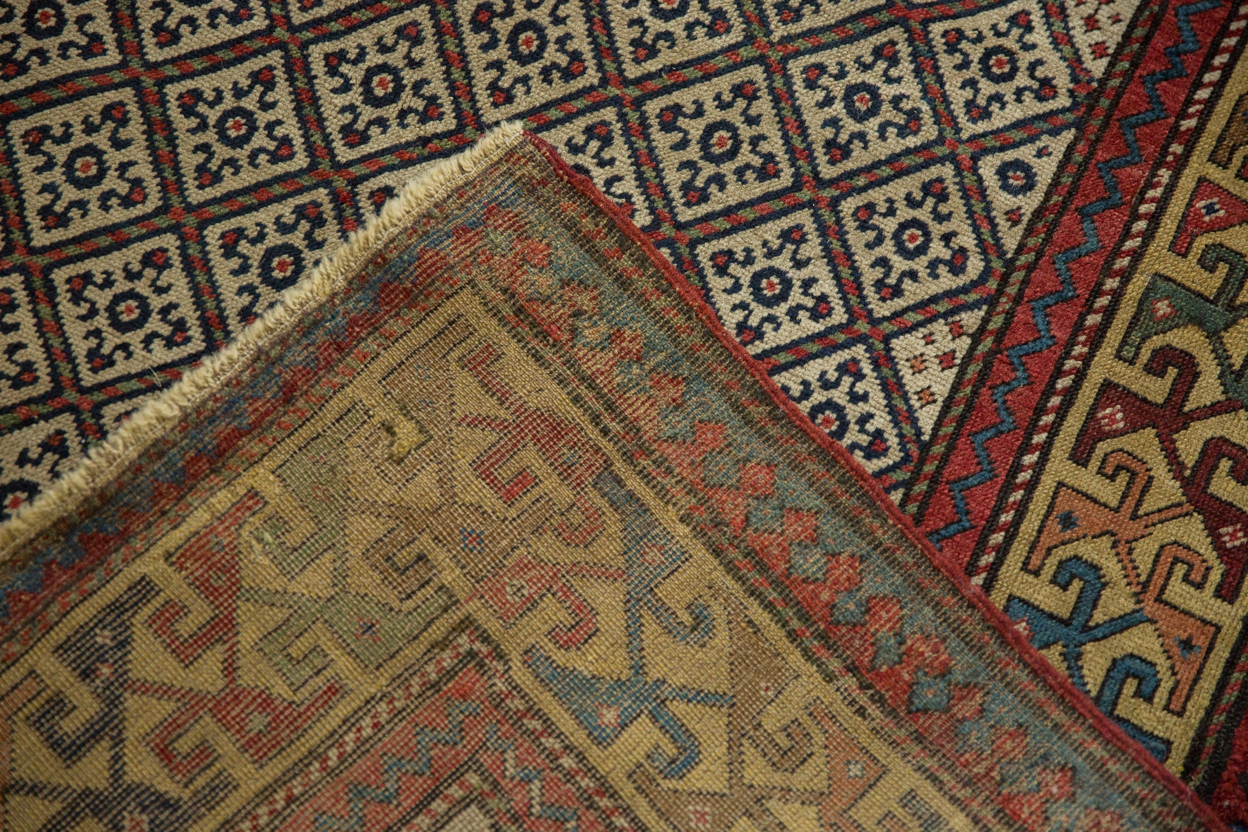 Antique Caucasian Rug Runner — Circa 1860 | 4' x 8'11"
