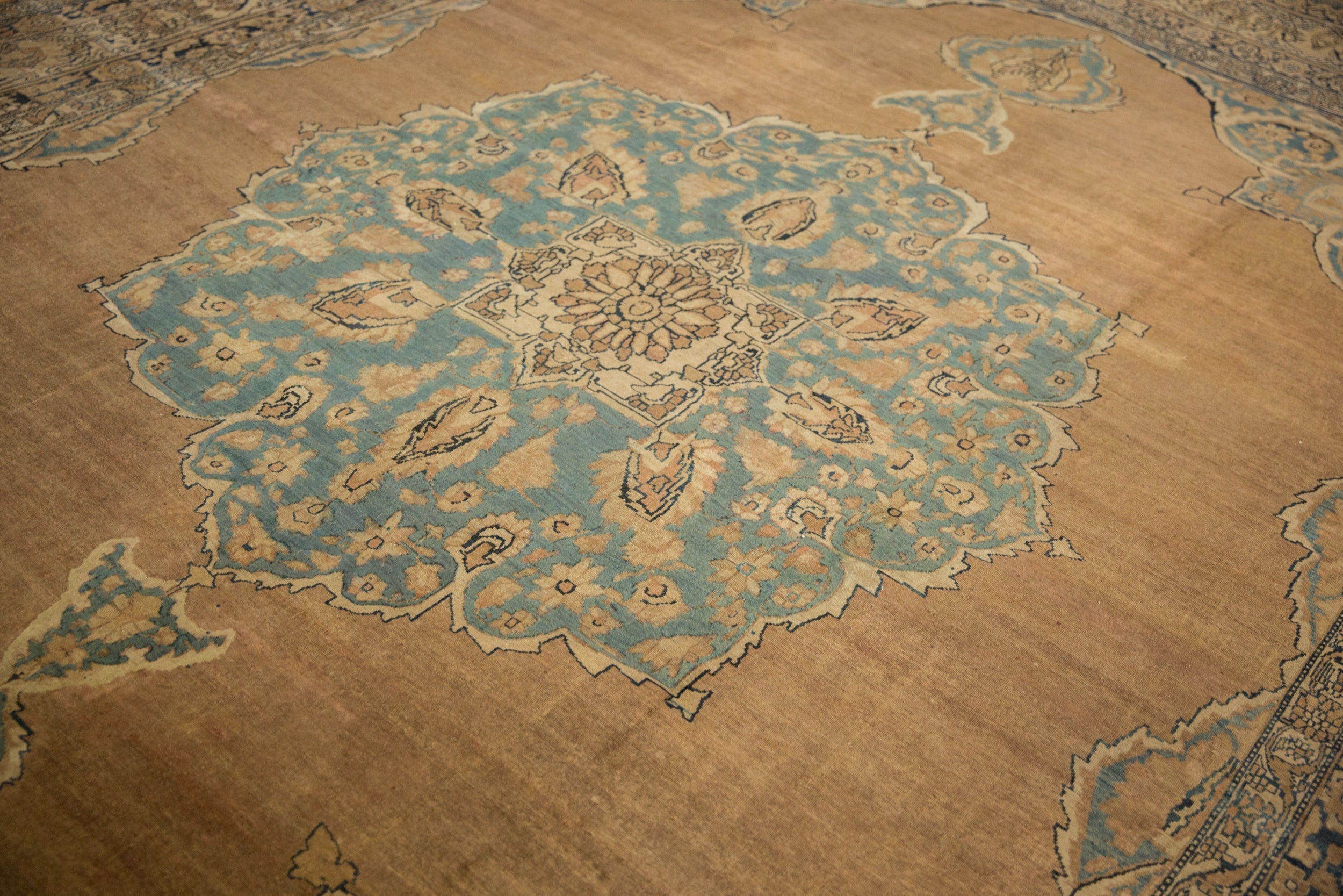 Antique Persian Kerman Carpet — 1910s | 11'3" x 14'2"