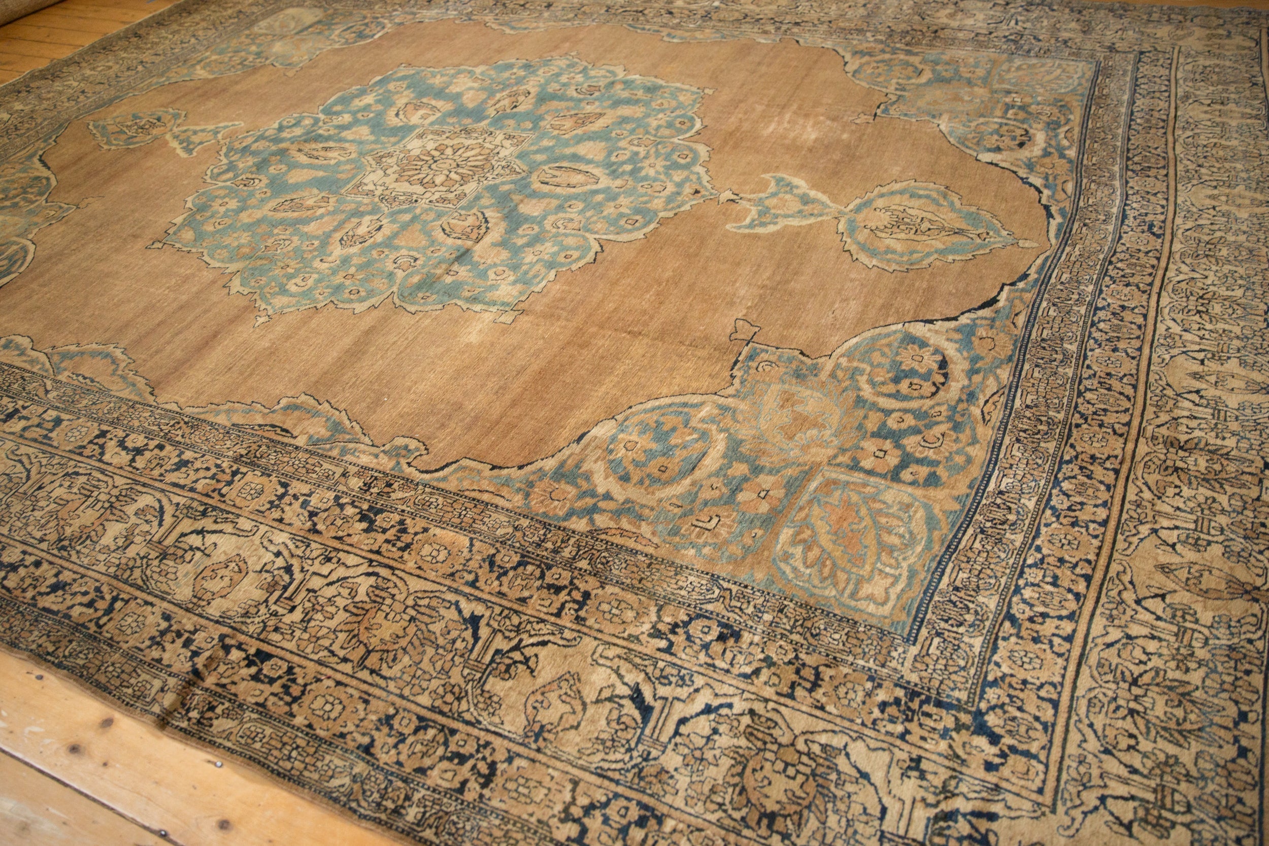 Antique Persian Kerman Carpet — 1910s | 11'3" x 14'2"