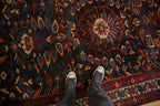 Vintage Persian Bakhtiari Carpet — 1940s | 5'9" x 9'1"