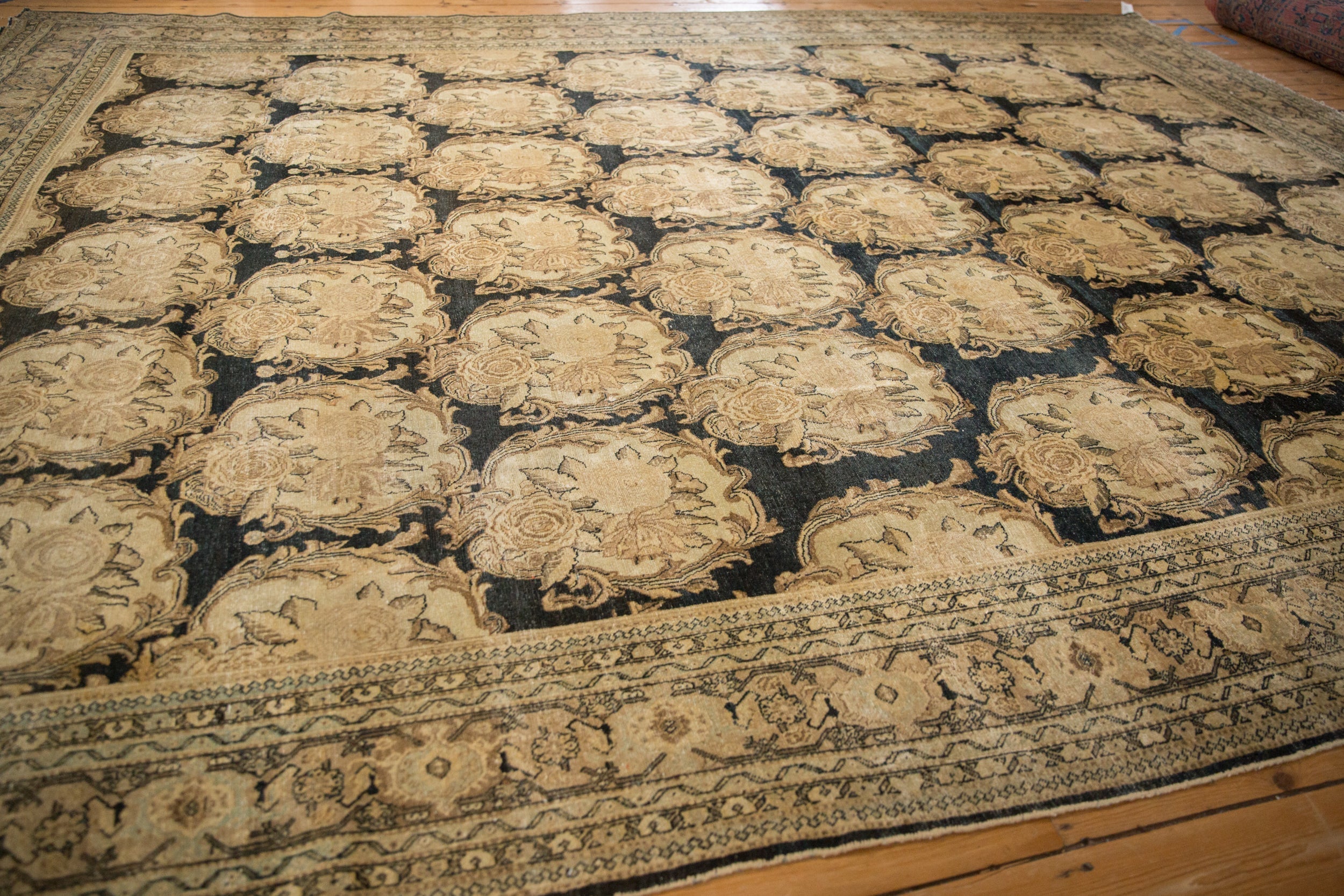 Antique Persian Tabriz Carpet — 1920s | 10'2" x 13'1"