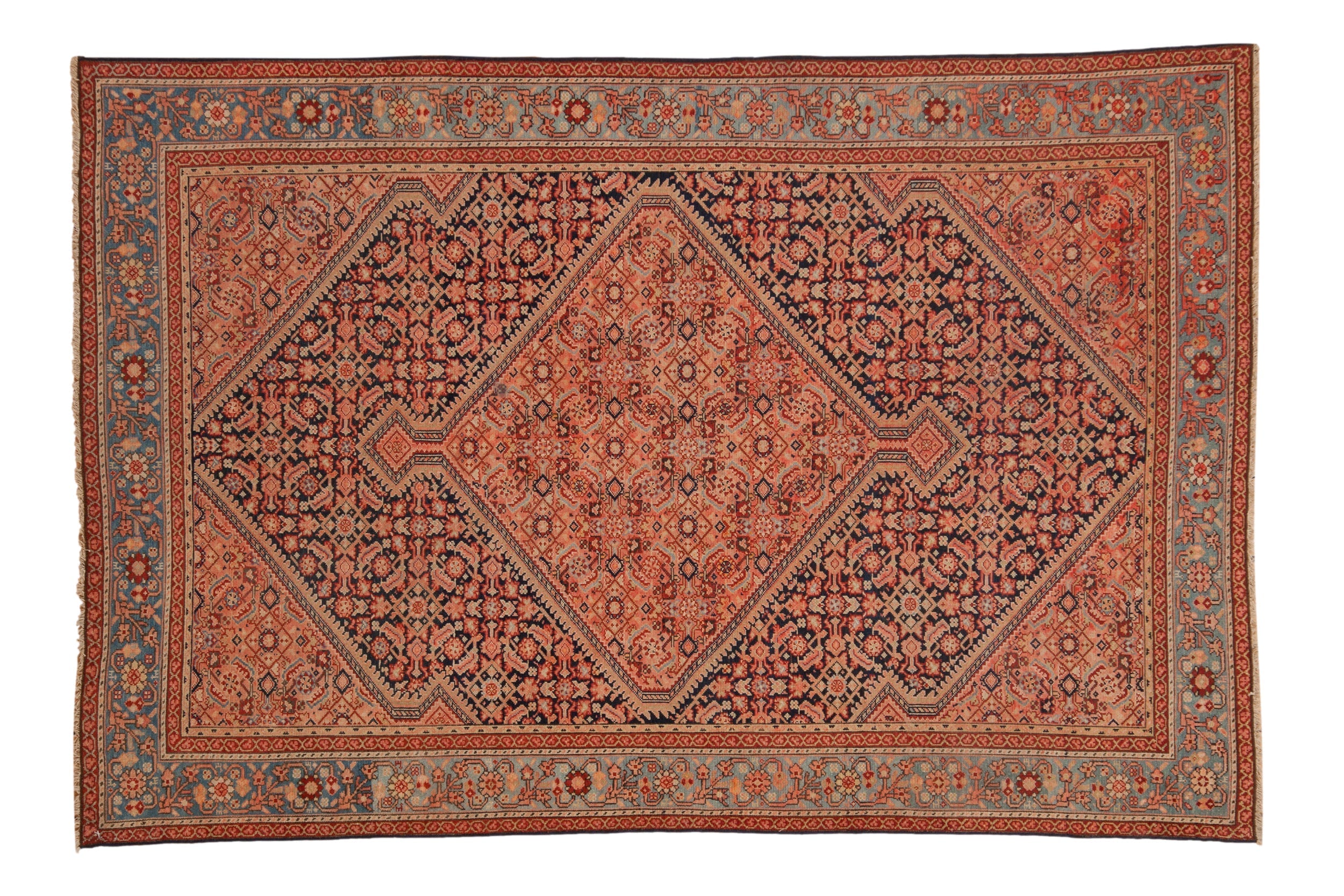Antique Persian Fine Malayer Rug — 1920s | 4'3" × 6'5"