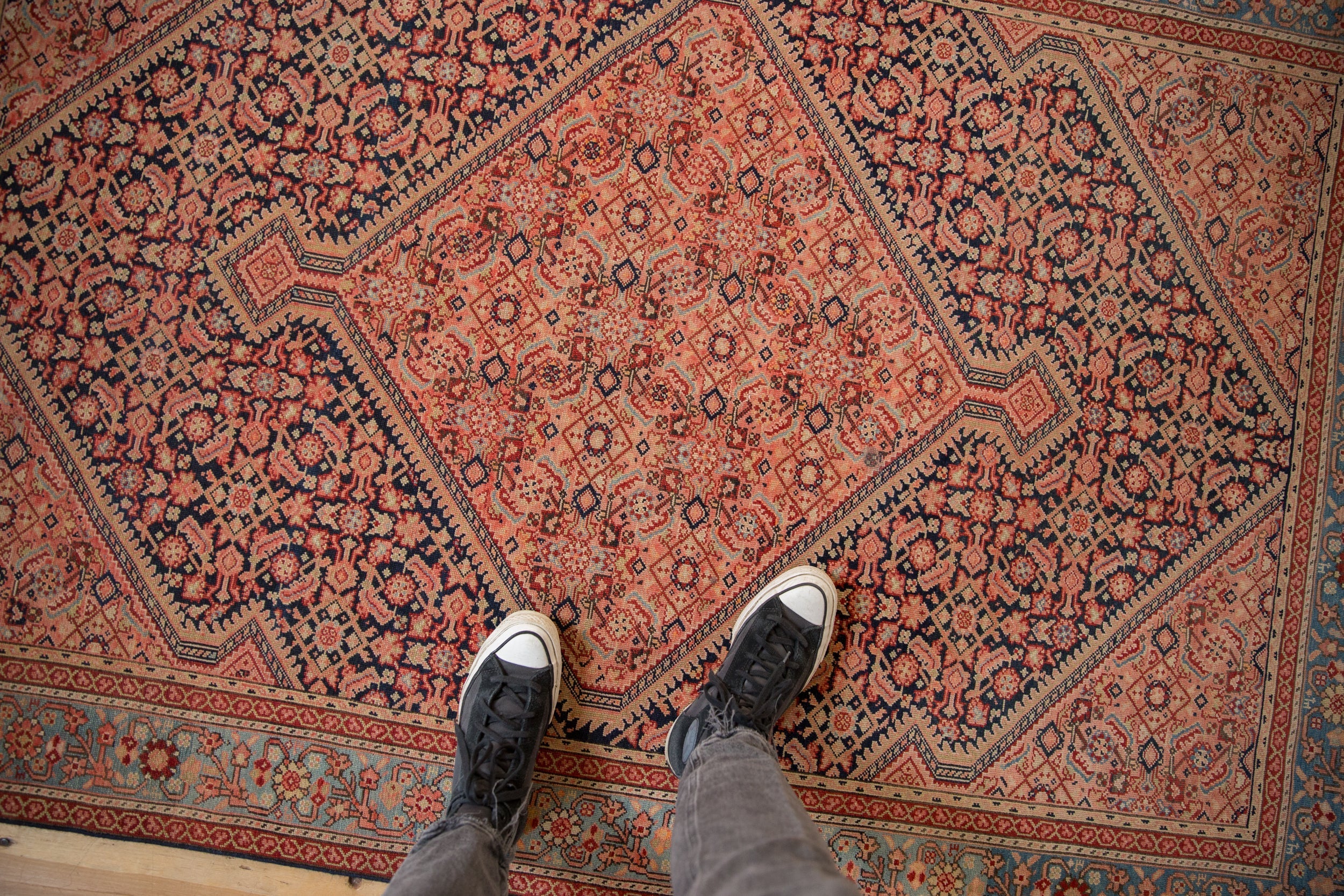 Antique Persian Fine Malayer Rug — 1920s | 4'3" × 6'5"