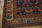 Antique Persian Malayer Square Rug — 1920s | 5' x 6'