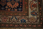 Antique Persian Malayer Square Rug — 1920s | 5' x 6'