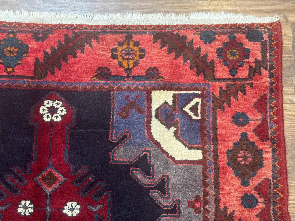 Vintage Persian Karajeh Runner — 1950s | 3'6" x 9'5"