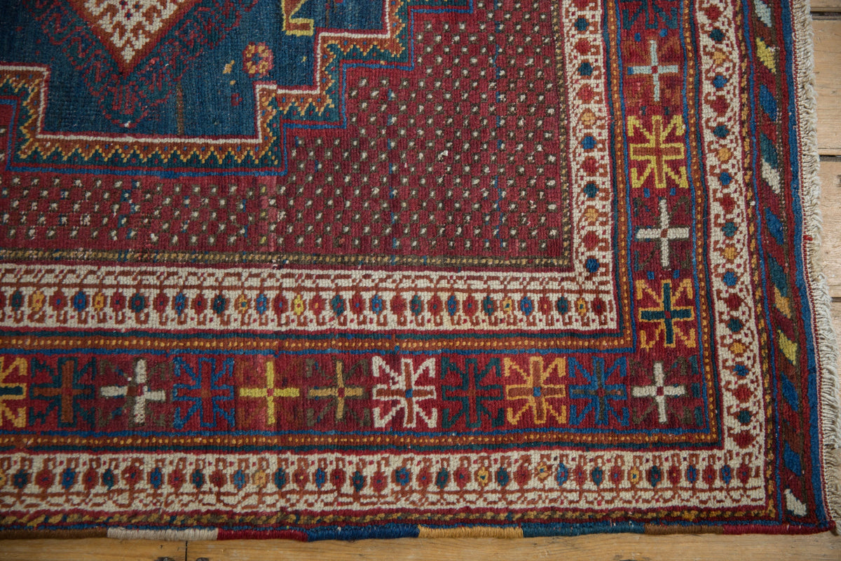 Antique Persian Afshar Rug — 1920s | 4'3" x 5'9"