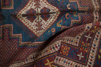 Antique Persian Afshar Rug — 1920s | 4'3" x 5'9"