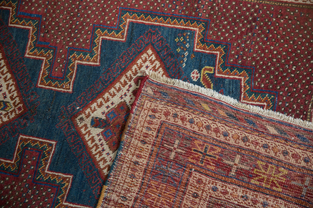 Antique Persian Afshar Rug — 1920s | 4'3" x 5'9"