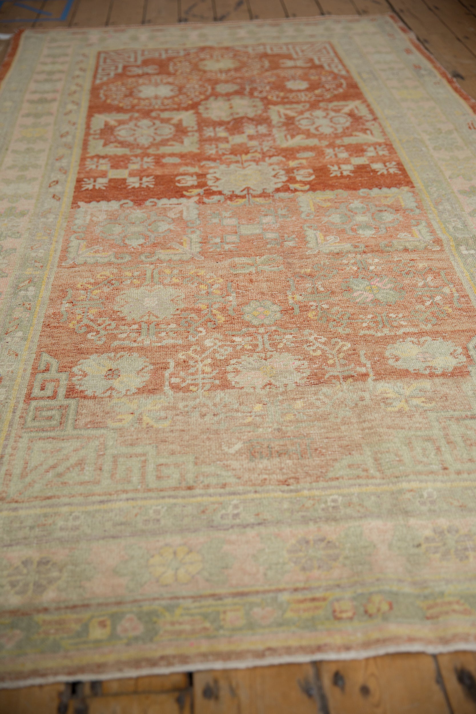 Antique Samarkand (Khotan) Runner — 1920s | 4'9" x 9'3"