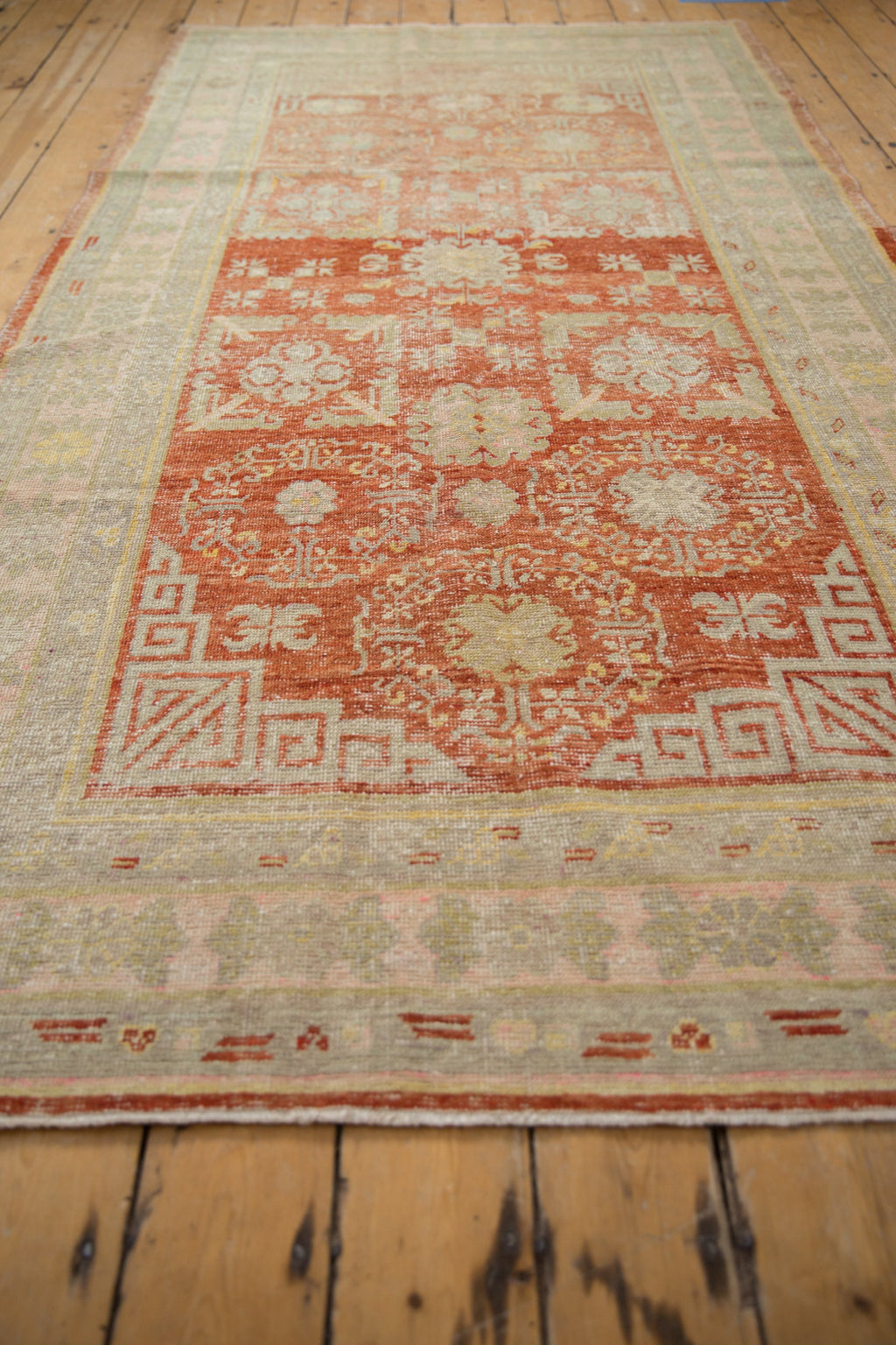 Antique Samarkand (Khotan) Runner — 1920s | 4'9" x 9'3"
