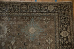 Vintage Persian Heriz Carpet, Karaja Style — 1940s | 6'10" x 9'11"