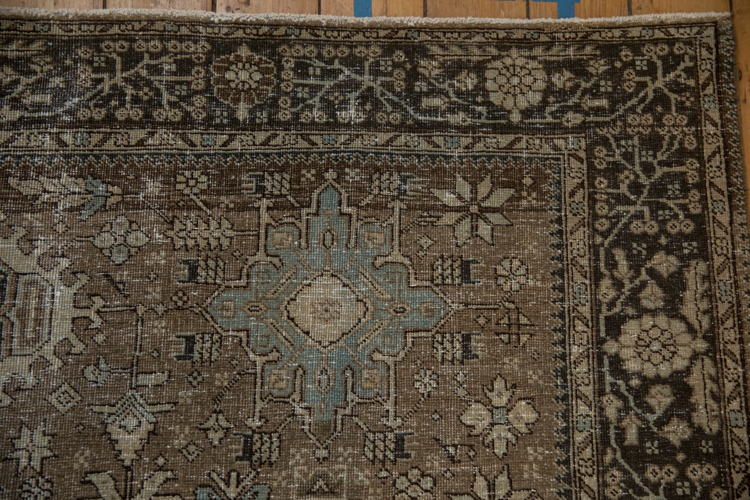 Vintage Persian Heriz Carpet, Karaja Style — 1940s | 6'10" x 9'11"